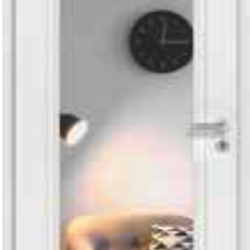 Interiérové dvere ClassicLine Montana 4 s výrezom na sklo Lak farba biela RAL 9016